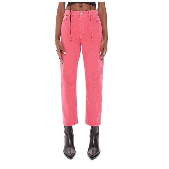 MOTHER The Ditcher Crop High Waist Jeans Size 26 - Picture 3 of 16